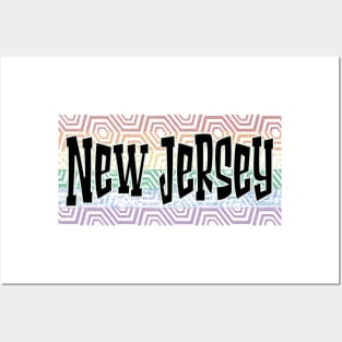 LGBTQ PRIDE USA NEW JERSEY Posters and Art